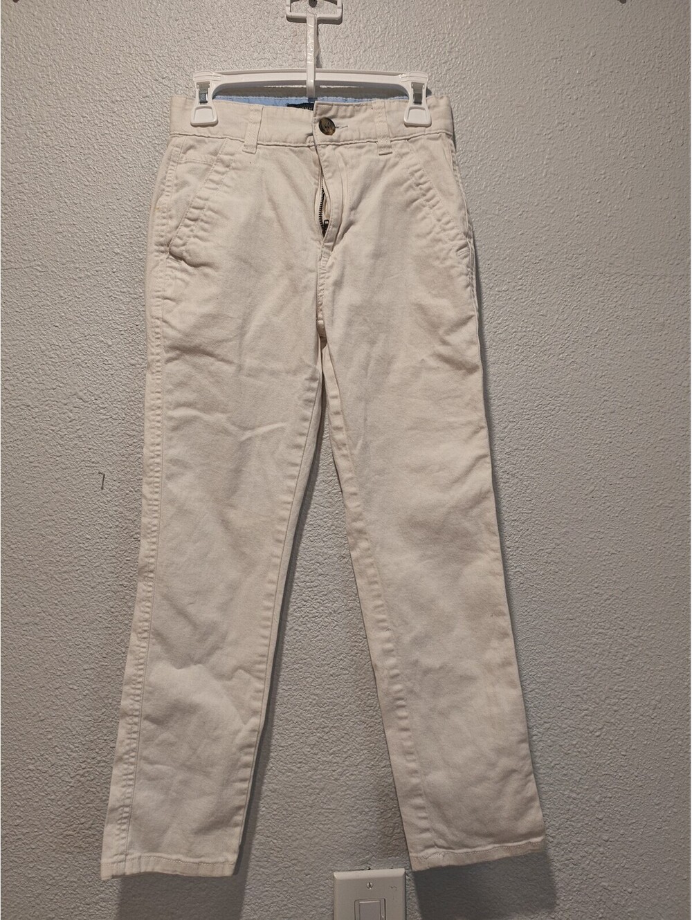 Tommy Hilfiger Boys' Cream Colored Pants Size 8